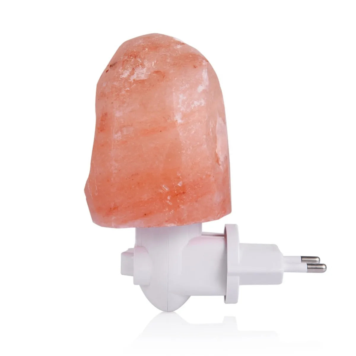 Artisan Himalayan Crystal Salt Lamp — Hand-Carved Warm Glow