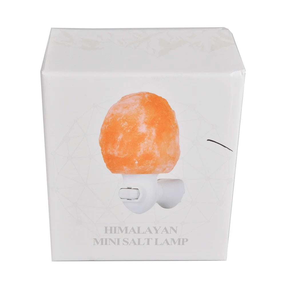 Artisan Himalayan Crystal Salt Lamp — Hand-Carved Warm Glow