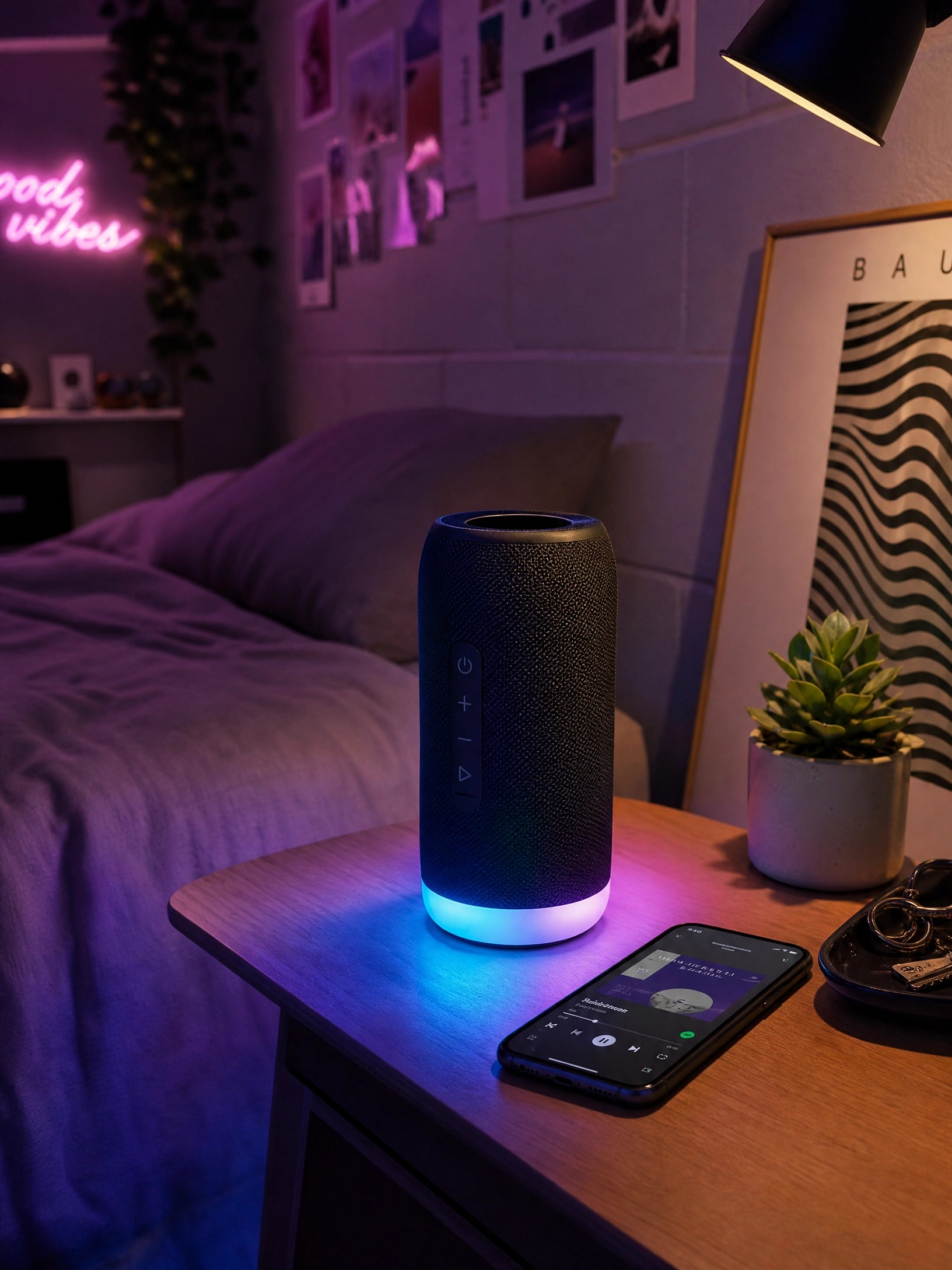 Bluetooth LED Glow Speaker
