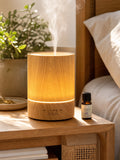 Wood Grain Ultrasonic Essential Oil Diffuser